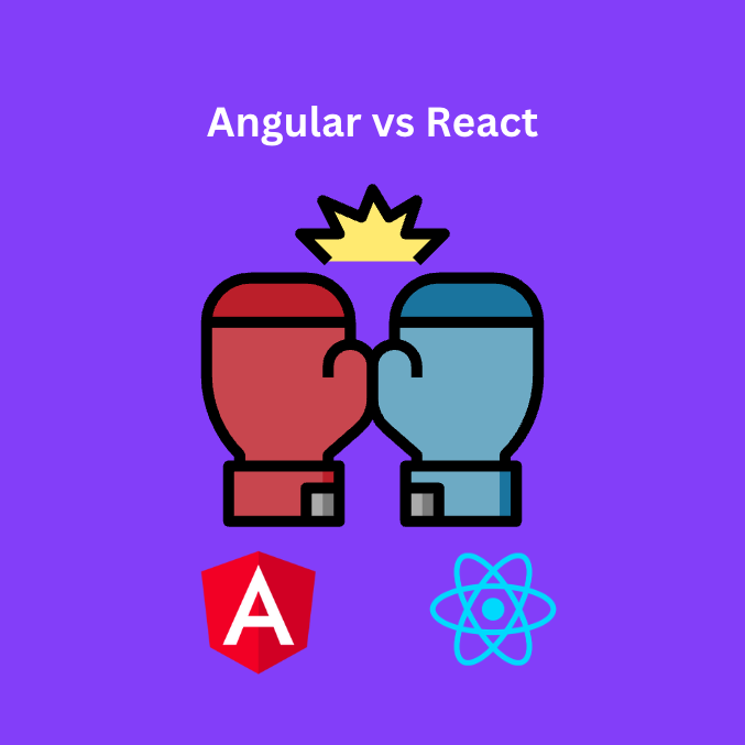 Are you trying to decide whether to use Angular or React? If yes, then this post is for you. We have divided this  comparison guide into several segments, starting with a brief overview of Angular and React.